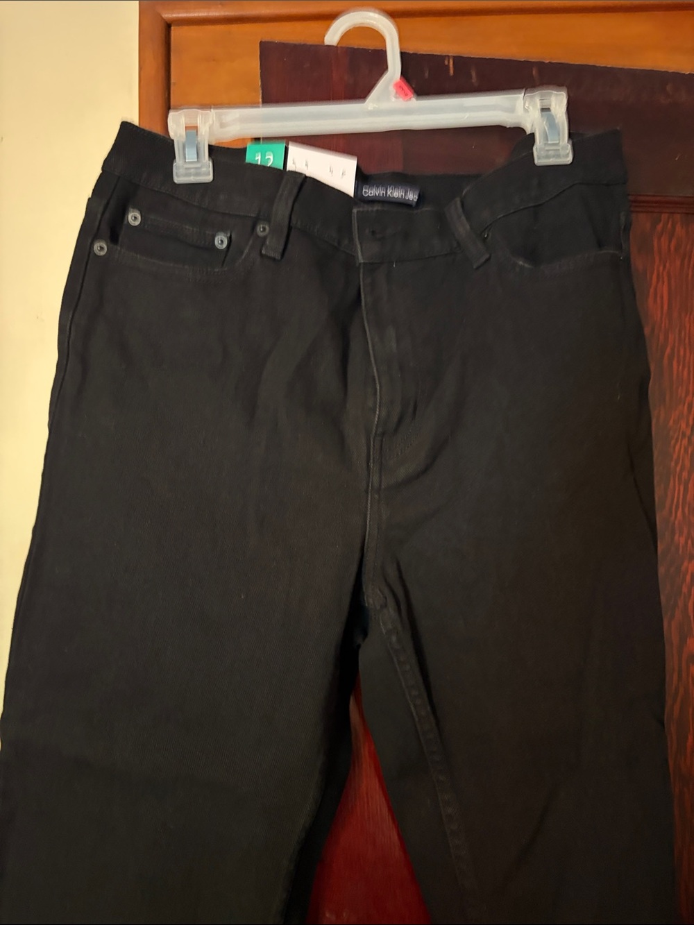 Calvin Klein Men’s Slim Black Jeans